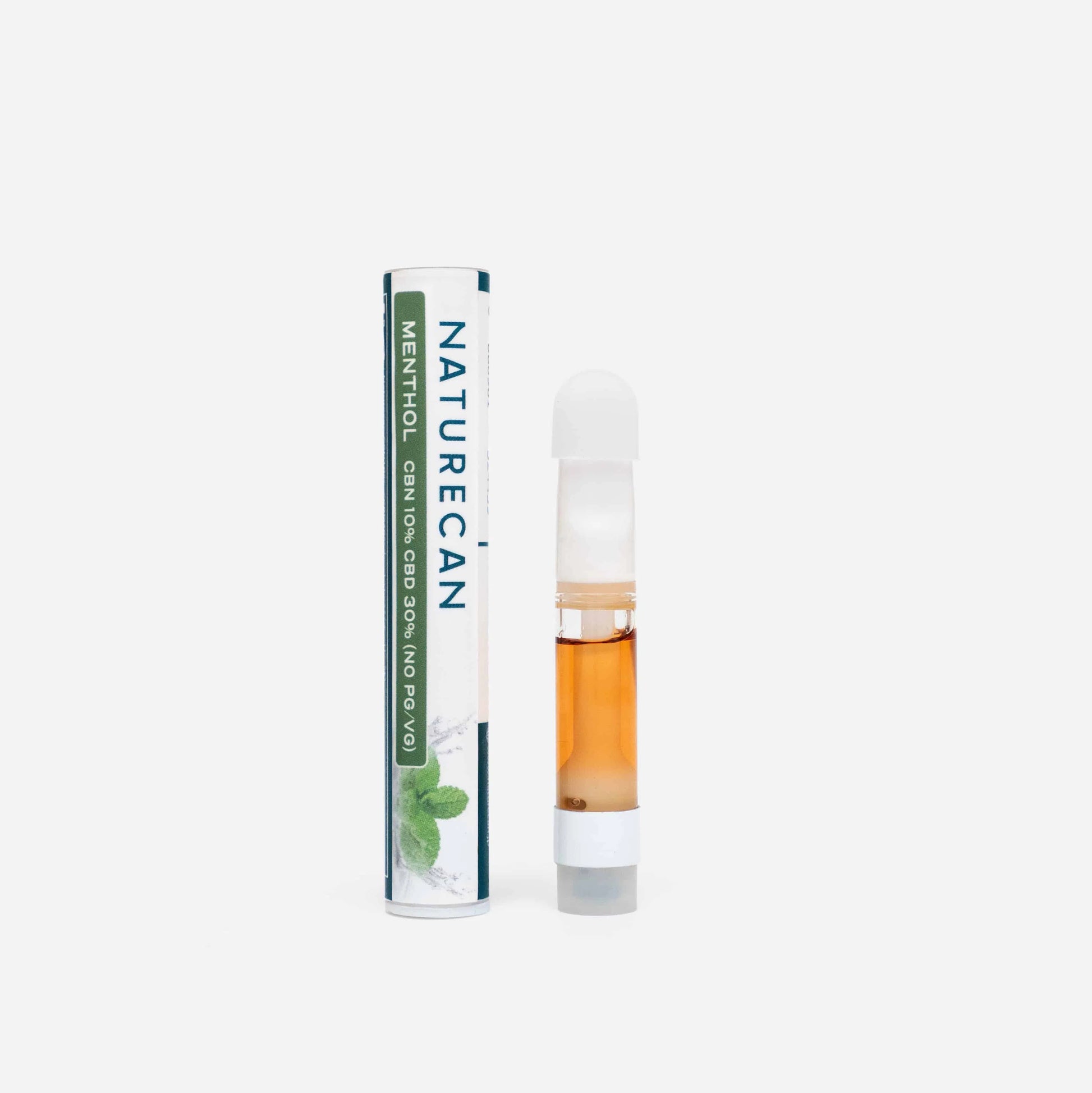 充填済みカートリッジ CBD 30% + CBN 10%（PG/VG不使用） Naturecan JP メンソール 