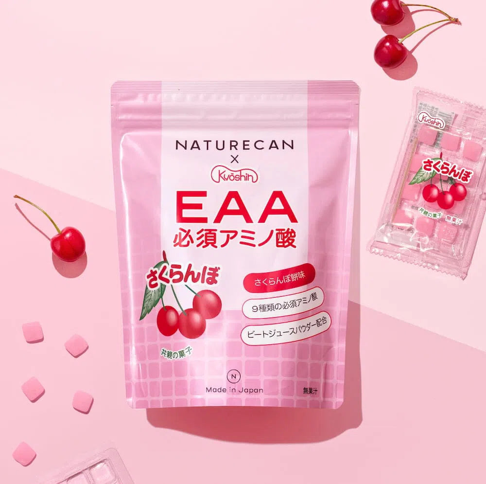 【期間限定】EAAさくらんぼ餅味 Naturecan Fitness JP 