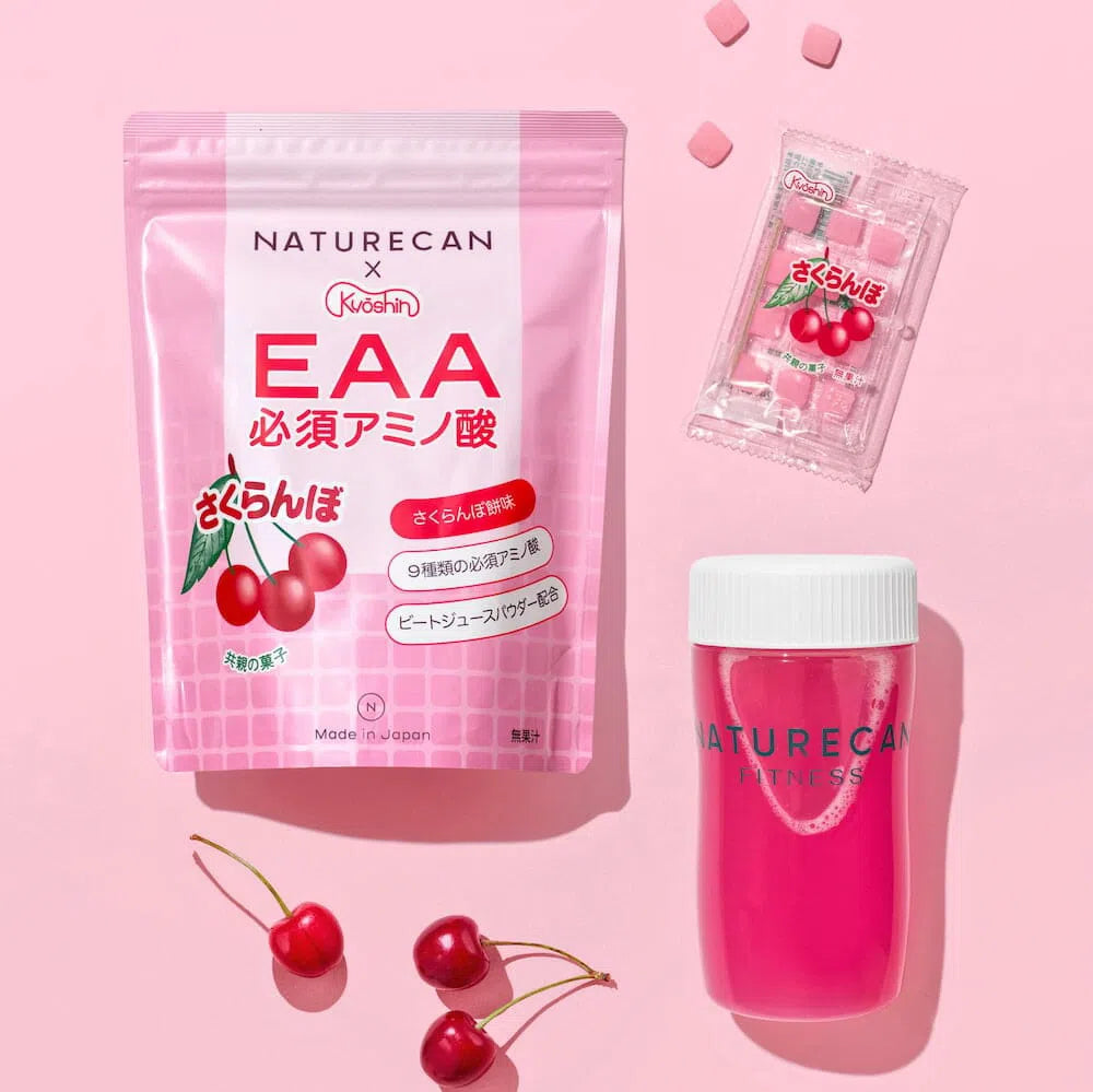 【期間限定】EAAさくらんぼ餅味 Naturecan Fitness JP 