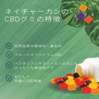 NaturecanのCBDグミの特徴