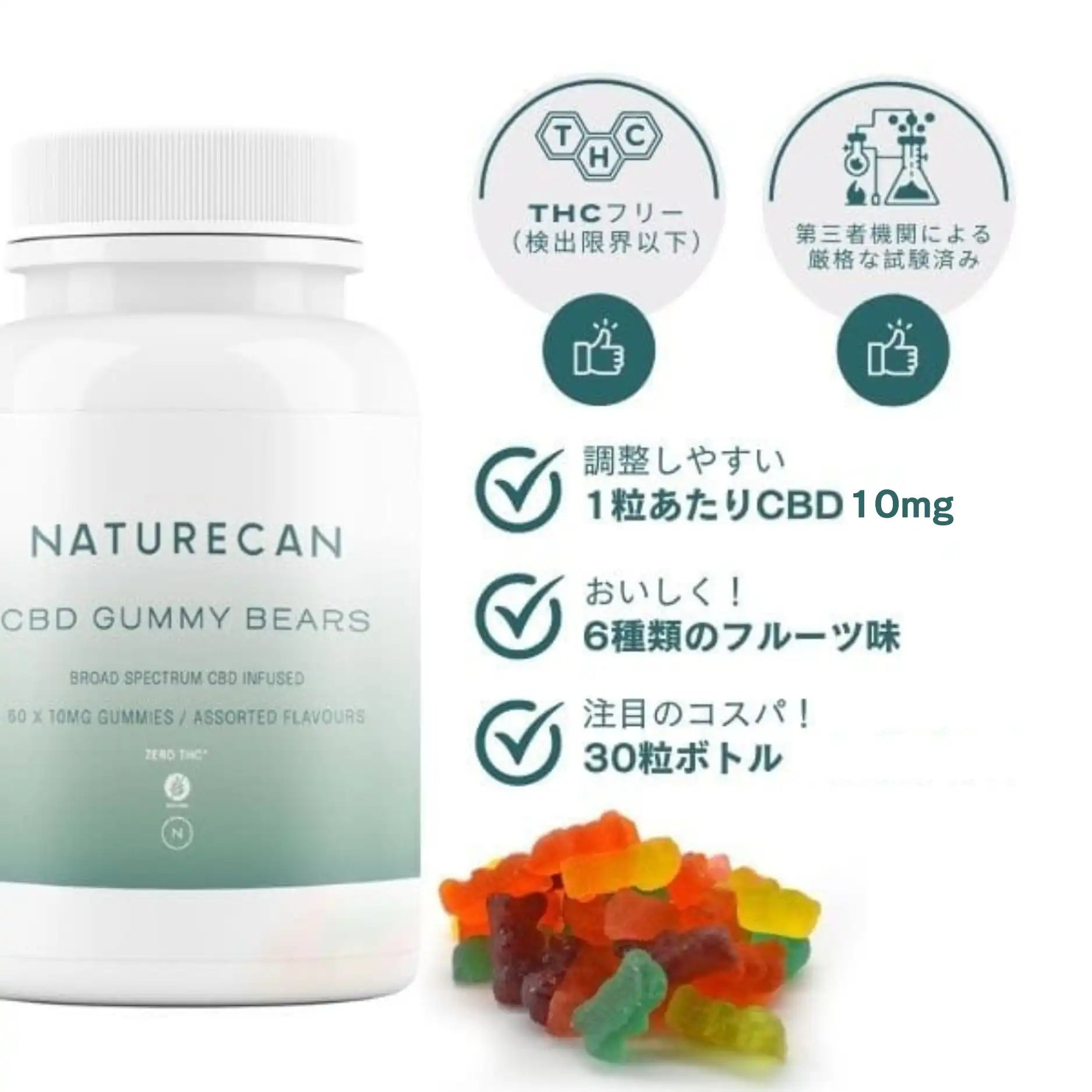 CBDグミ】 | Naturecan（ネイチャーカン）| CBD通販 – Naturecan JP