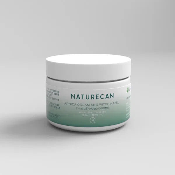 ウィッチヘーゼル入りCBDアルニカクリーム Topicals Naturecan 