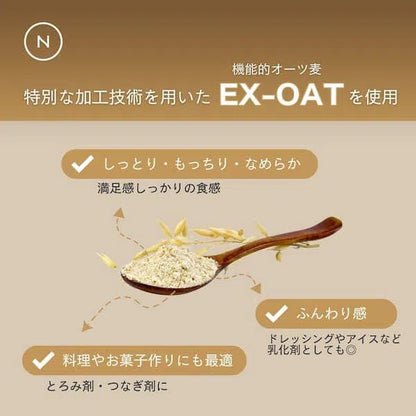 Naturecanのオーツパウダーに使用しているEX-OATについて