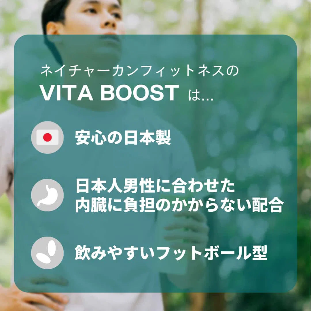 VITABOOST（ビタブースト）メンズビタミン Naturecan JP Shop 